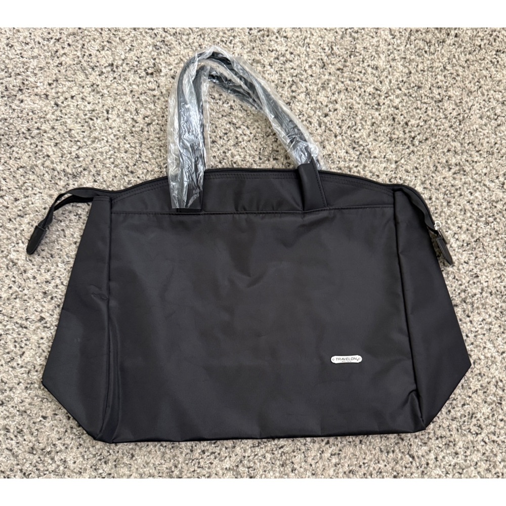 Travelon Black Tote Bag